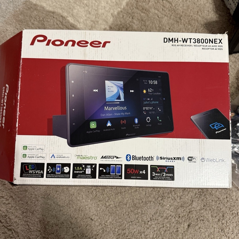 Pioneer DMH-WT3800NE Digital Multimedia Receiver